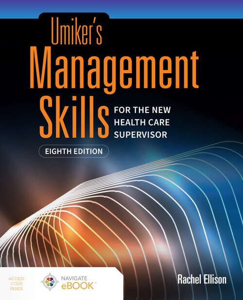 Book cover of Umiker's Management Skills for the New Health Care Supervisor