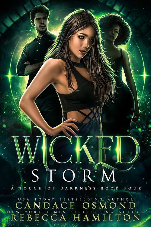 Book cover of Wicked Storm: Enemies to Lovers Witch Academy Romance (A Touch of Darkness #4)