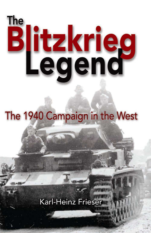 Book cover of The Blitzkrieg Legend