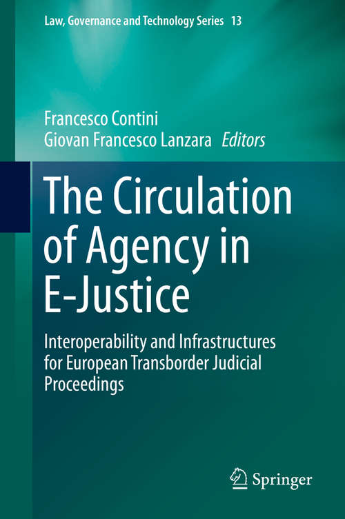 Book cover of The Circulation of Agency in E-Justice