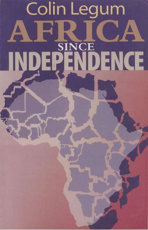 Book cover of Africa since Independence