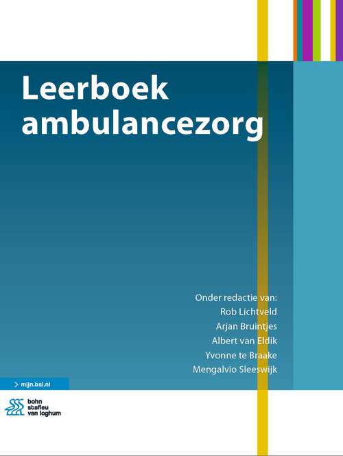 Book cover of Leerboek ambulancezorg (1st ed. 2023)