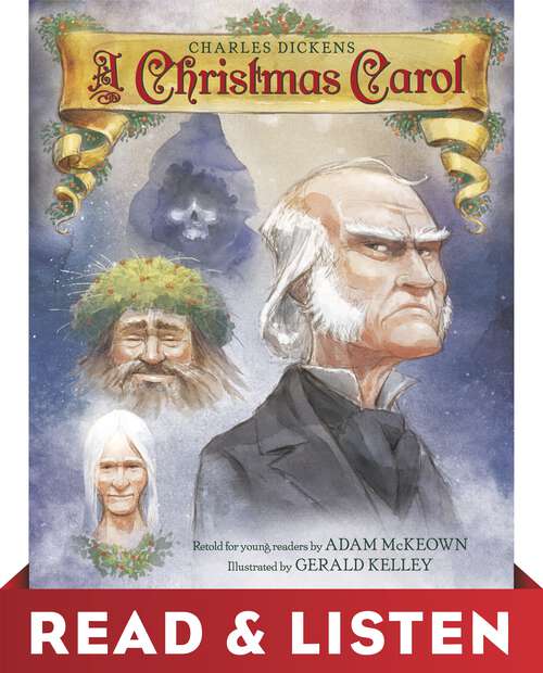 Book cover of A Christmas Carol: Read & Listen Edition