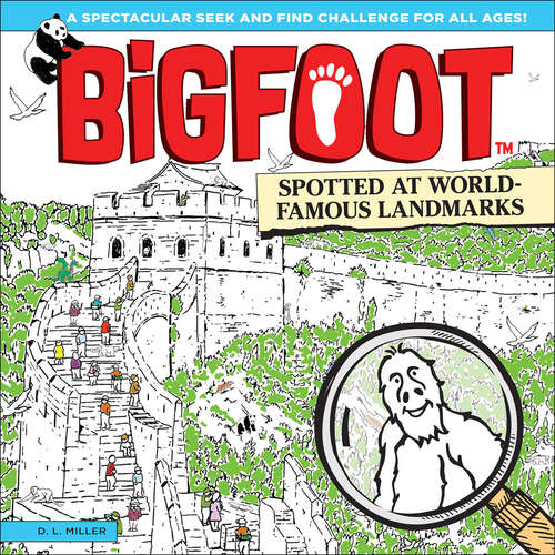 Book cover of BigFoot Spotted at World-Famous Landmarks (BigFoot Search and Find)