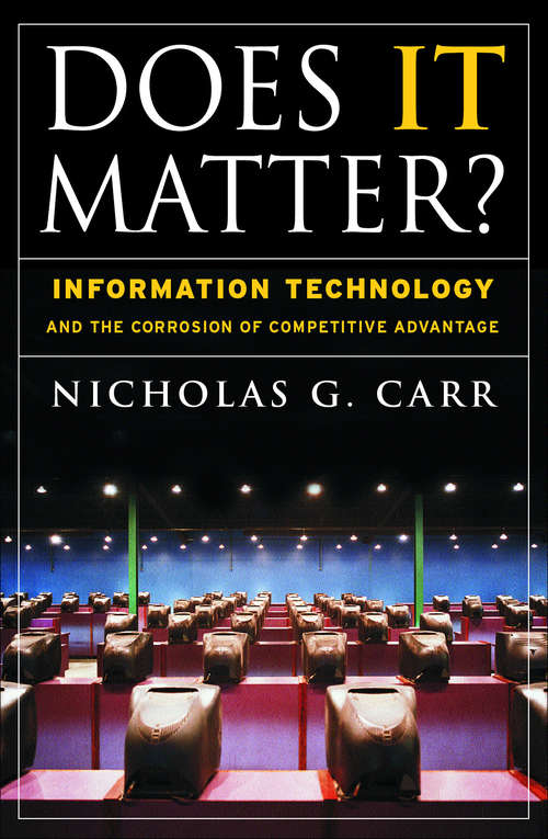 Book cover of Does It Matter?