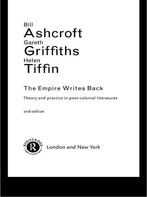 Book cover of The Empire Writes Back