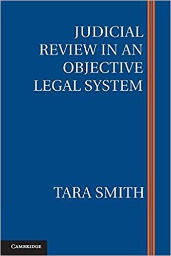 Book cover of Judicial Review in an Objective Legal System