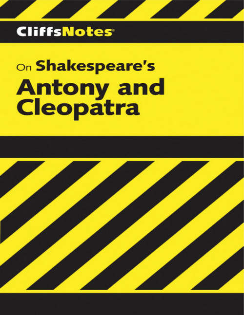 Book cover of CliffsNotes on Shakespeare's Antony and Cleopatra