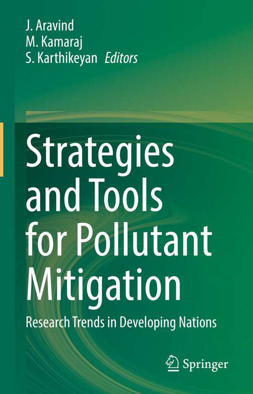Cover image of Strategies and Tools for Pollutant Mitigation