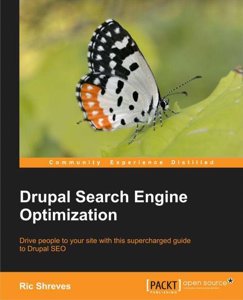 Book cover of Drupal Search Engine Optimization