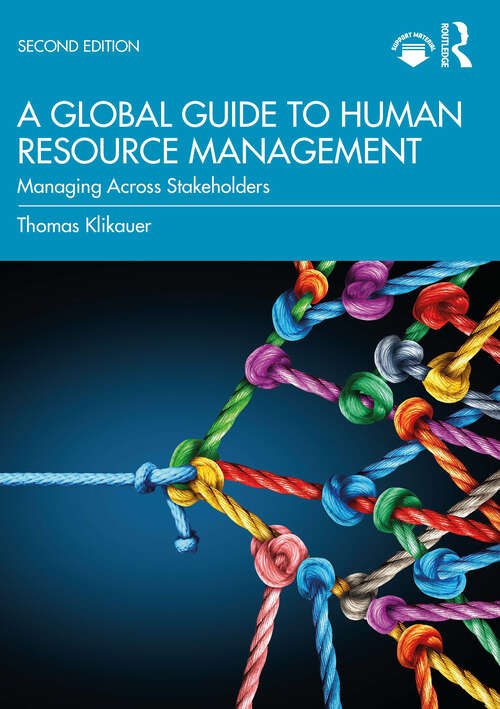 Book cover of A Global Guide to Human Resource Management: Managing Across Stakeholders (2)