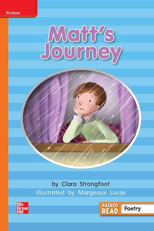 Book cover of Matt's Journey [Approaching Level, Grade 2]