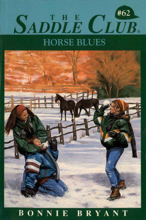 Book cover of Horse Blues (Saddle Club #62)