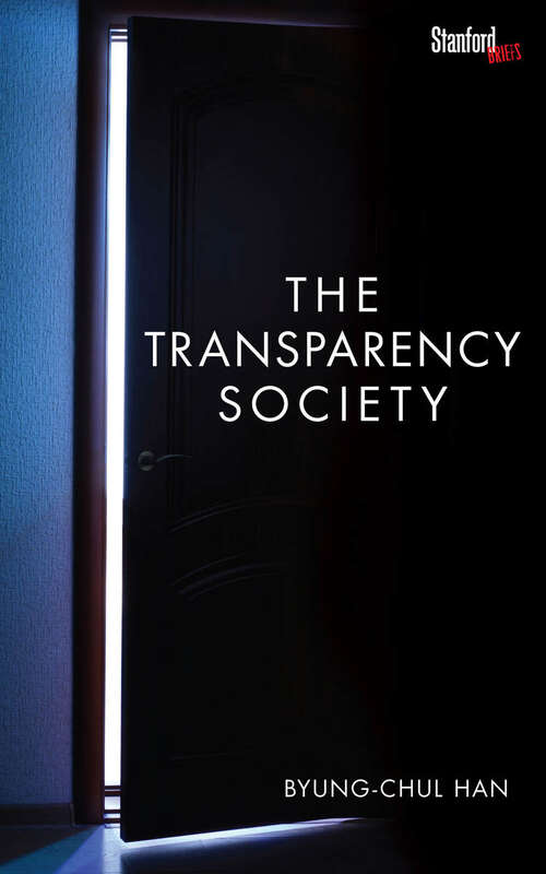 Book cover of The Transparency Society