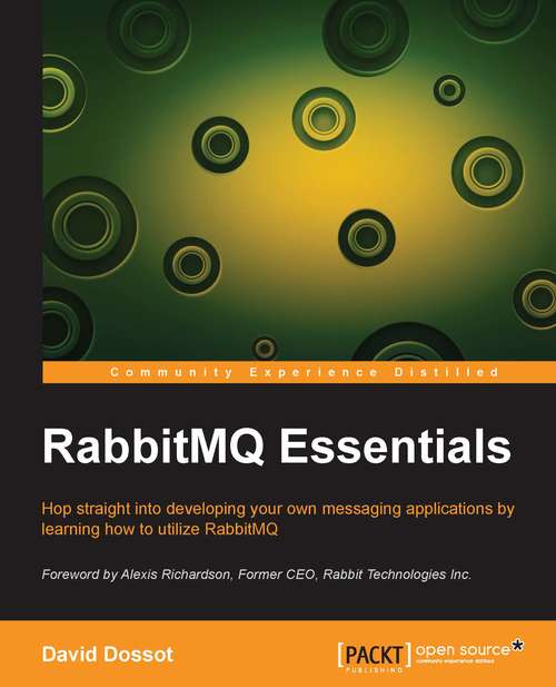 Book cover of RabbitMQ Essentials
