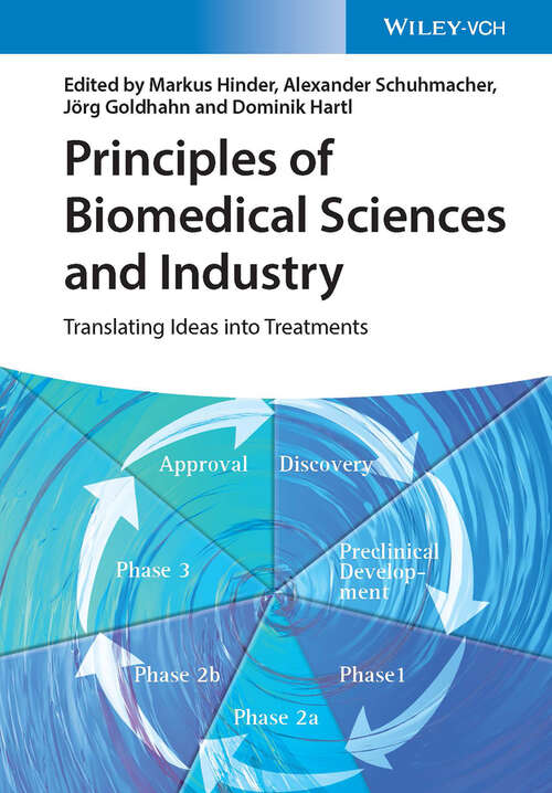 Book cover of Principles of Biomedical Sciences and Industry: Translating Ideas into Treatments