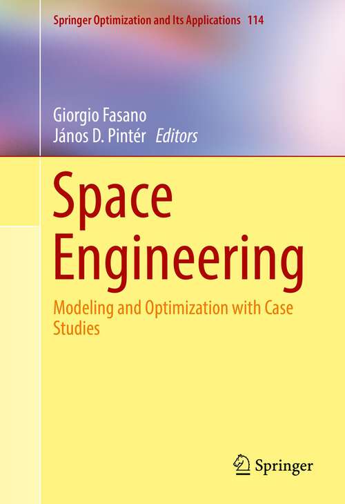 Book cover of Space Engineering
