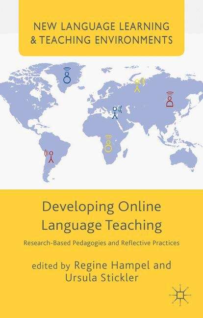 Book cover of Developing Online Language Teaching