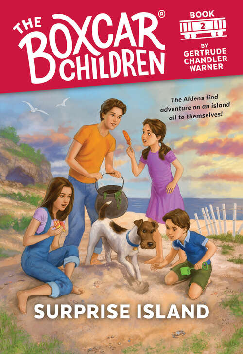 Book cover of Surprise Island (The Boxcar Children Mysteries #2)