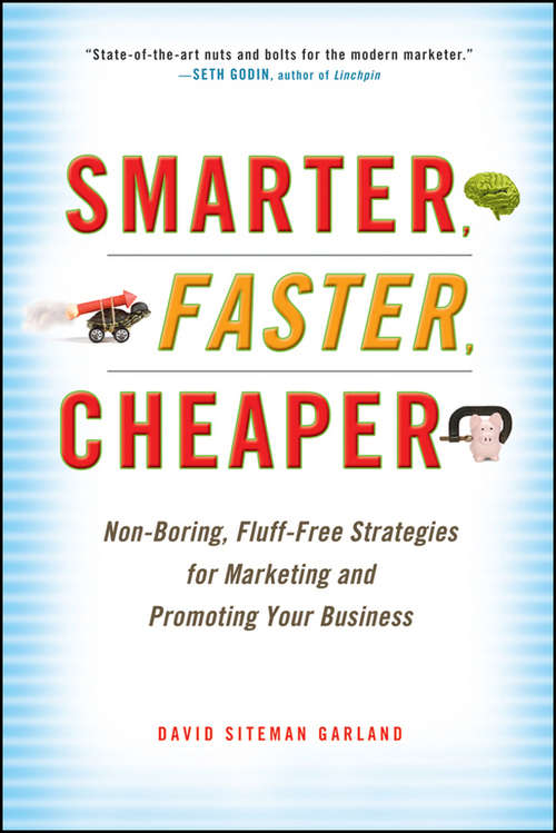 Book cover of Smarter, Faster, Cheaper