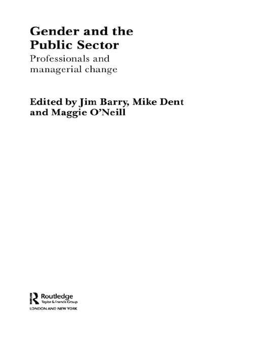 Gender and the Public Sector
