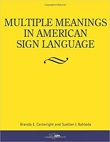 Book cover of Multiple Meanings in American Sign Language
