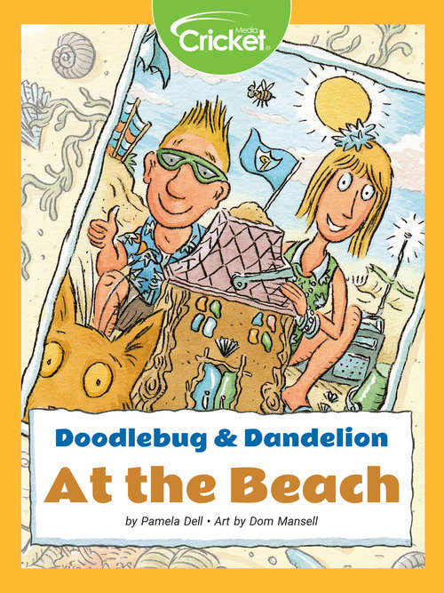 Book cover of Doodlebug & Dandelion: At the Beach