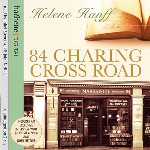 Book cover of 84 Charing Cross Road (Virago Modern Classics #776)