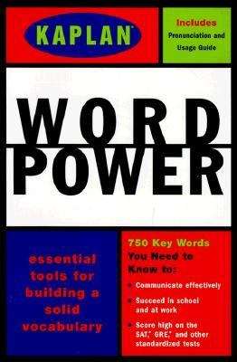 Book cover of Kaplan Word Power