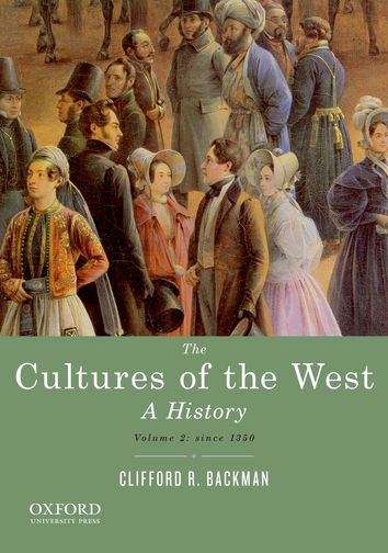 Book cover of Cultures of the West: Since 1350