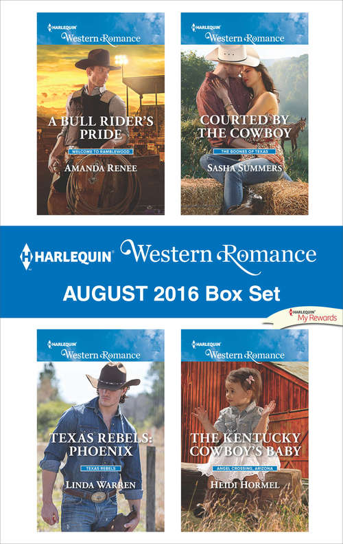 Harlequin Western Romance August 2016 Box Set: Phoenix\Courted by the Cowboy\The Kentucky Cowboy's Baby