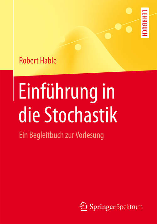 Book cover of Einführung in die Stochastik