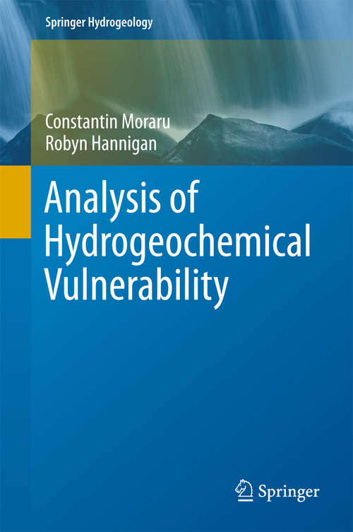 Book cover of Analysis of Hydrogeochemical Vulnerability