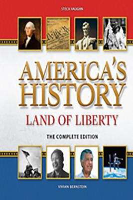Book cover of America's History: Land of Liberty