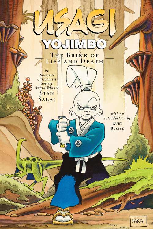 Book cover of Usagi Yojimbo Volume 10: The Brink of Life and Death, 2nd edition (Usagi Yojimbo)