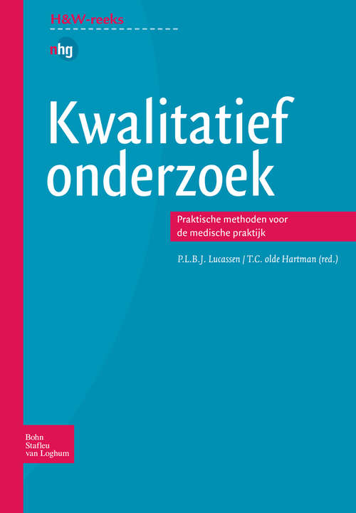 Book cover of Kwalitatief onderzoek
