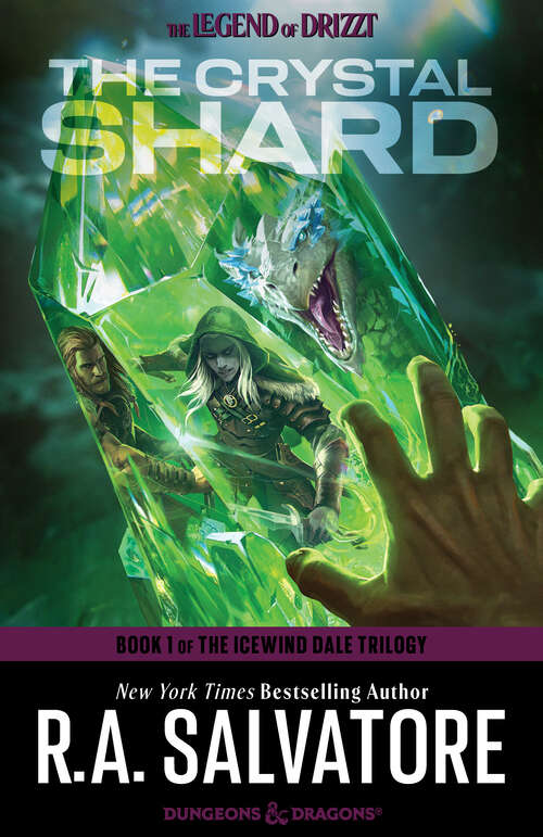 Book cover of The Crystal Shard: The Legend of Drizzt (The Legend of Drizzt #4)