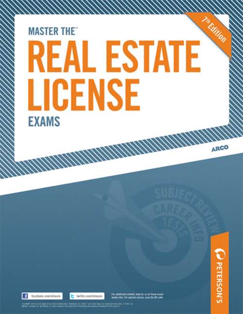 Book cover of Master the Real Estate License Exams