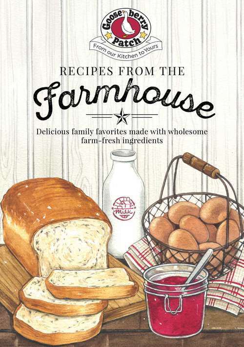 Book cover of Recipes from the Farmhouse