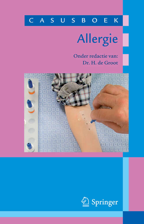 Book cover of Casusboek Allergie