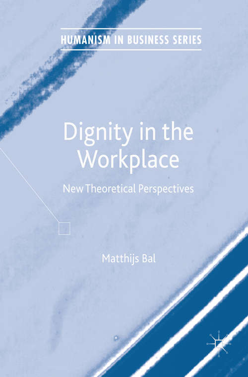 Book cover of Dignity in the Workplace