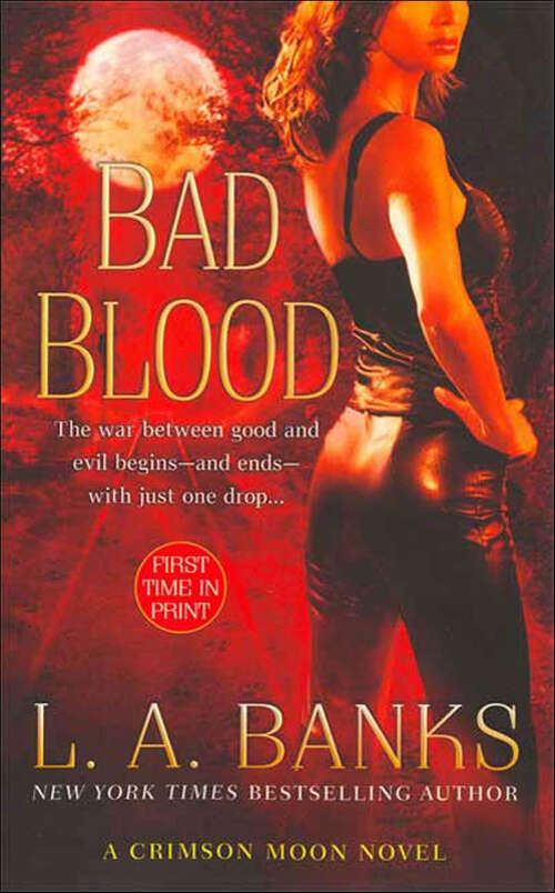 Book cover of Bad Blood (Crimson Moon Novels #1)