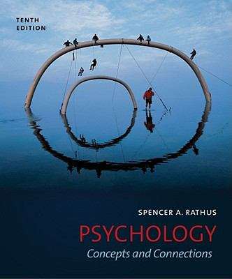 Book cover of Psychology: Concepts and Connections (10th Edition)