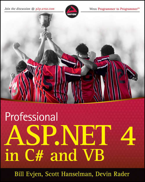 Book cover of Professional ASP.NET 4 in C# and VB