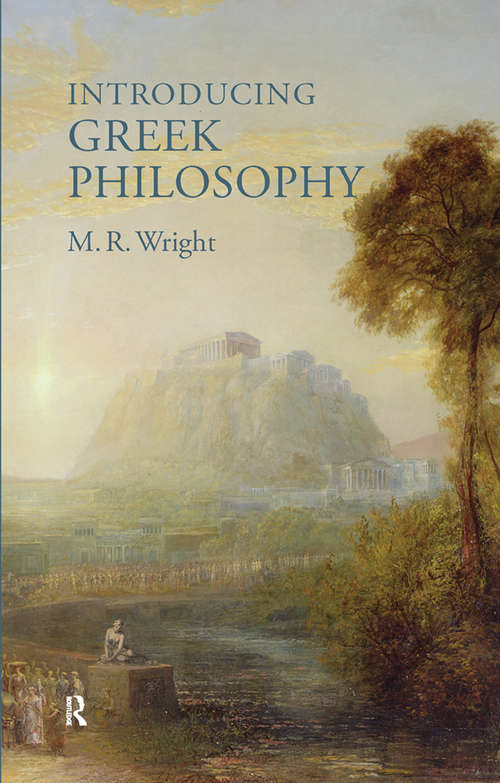 Book cover of Introducing Greek Philosophy
