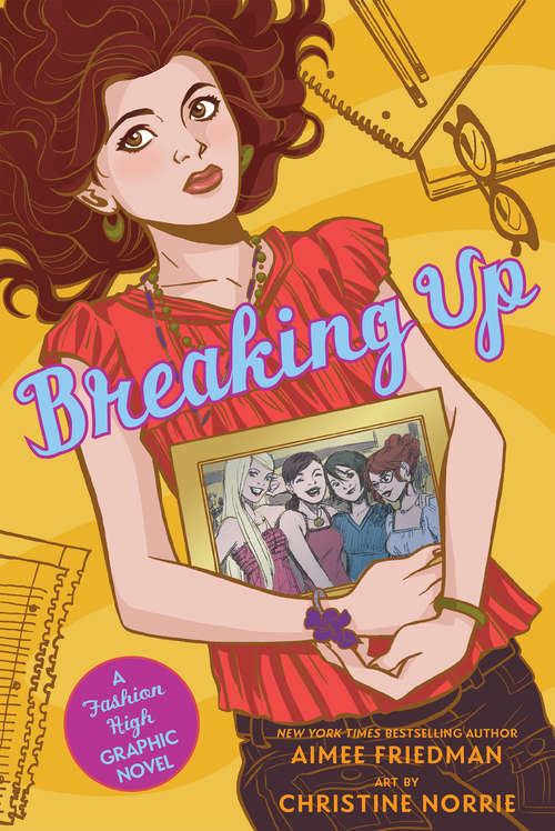 Book cover of Breaking Up: A Graphic Novel (A Fashion High Graphic Novel)