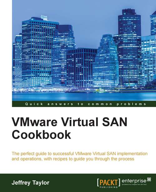 Book cover of VMware Virtual SAN Cookbook