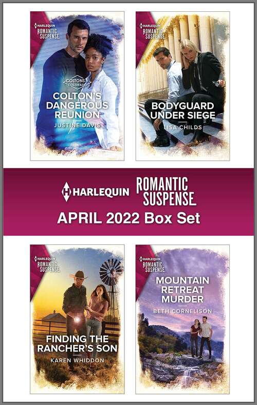 Book cover of Harlequin Romantic Suspense April 2022 - Box Set (Original)
