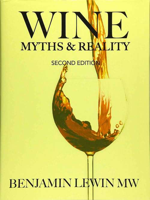 Book cover of Wine Myths and Reality (Second Edition)