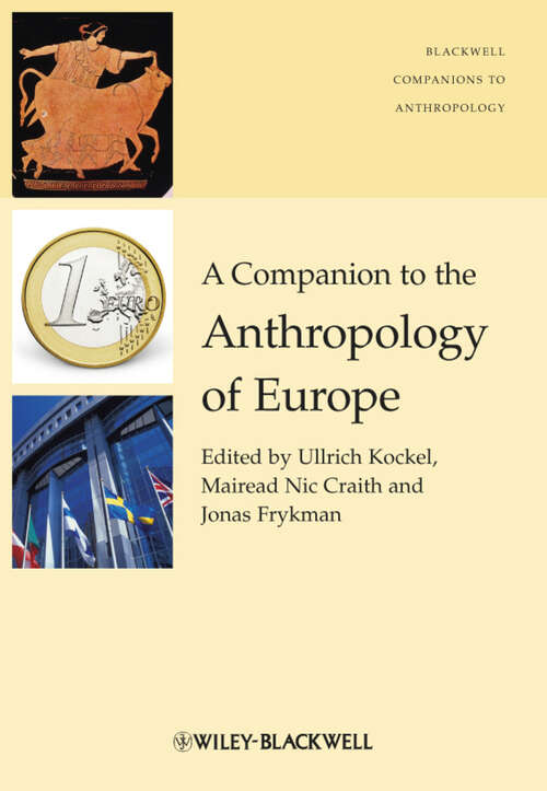 Book cover of A Companion to the Anthropology of Europe